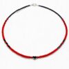 A CU INIMA Colier din coral si hematite