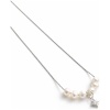 Lantisor cu perle si charm stea