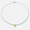 Colier din amazonite cu charm stea