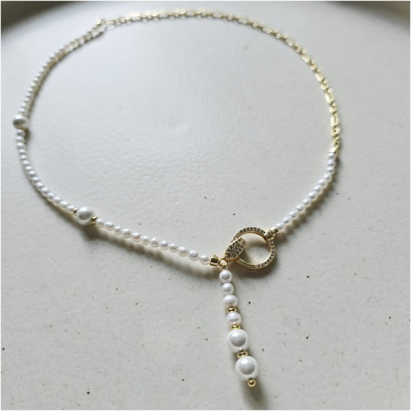 Colier cu perle naturale colectia Trendy Colier cu perle naturale colectia Trendy