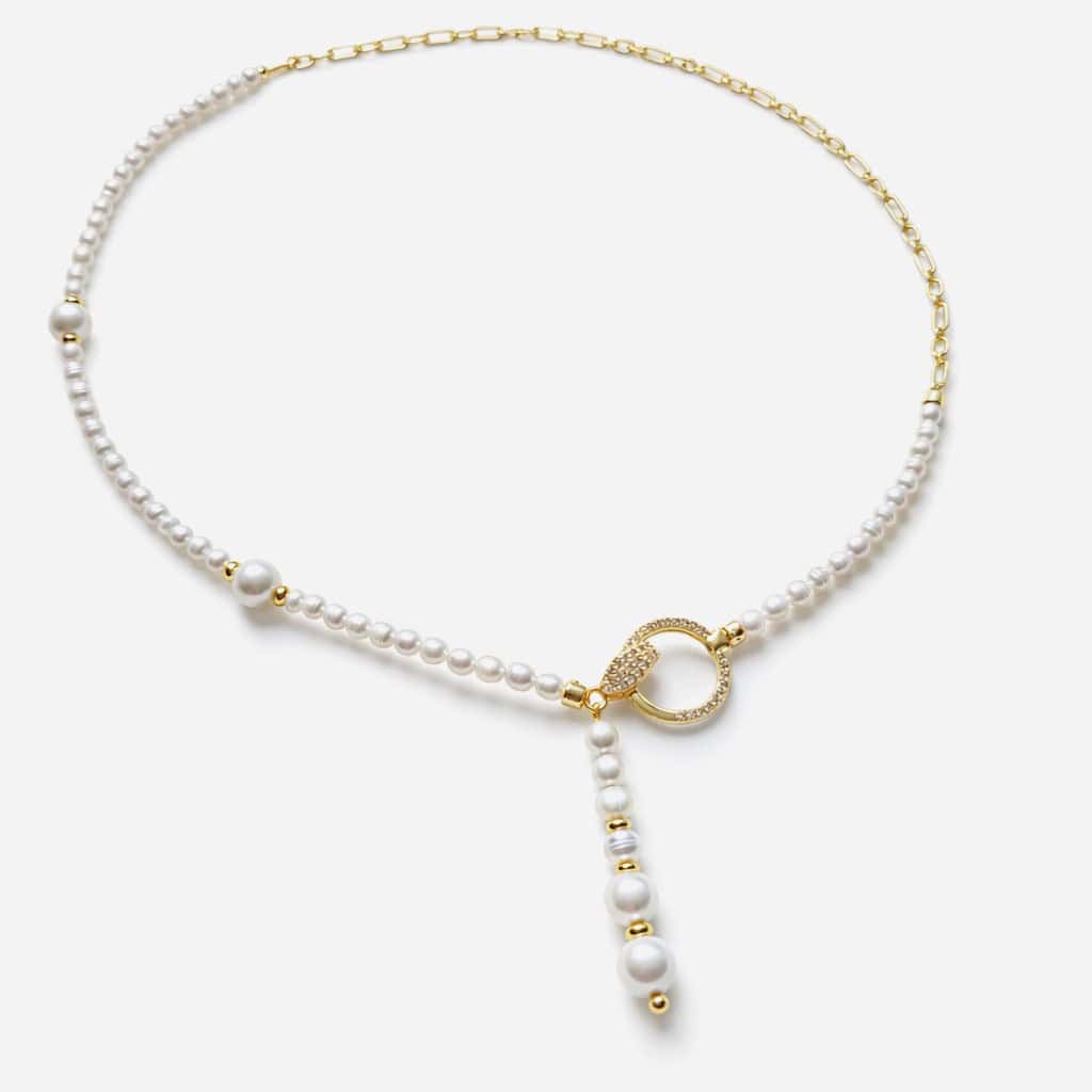 Colier cu perle naturale colectia Trendy