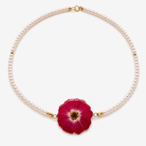 Colier din perle naturale cu Minirose