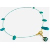 alb Colier din amazonite cu boboc turcoaz