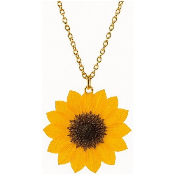 Colier cu Floarea Soarelui Colier cu Floarea Soarelui