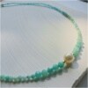 Colier din Amazonite cu Perla naturala Colier din Amazonite cu Perla naturala