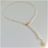 Colier din perle cu charm stea Colier din perle cu charm stea