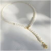 Colier din perle cu charm stea Colier din perle cu charm stea
