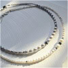 Colier din perle argintii cu Terahertz Colier din perle argintii cu Terahertz