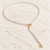 Colier din perle cu charm stea Colier din perle cu charm stea