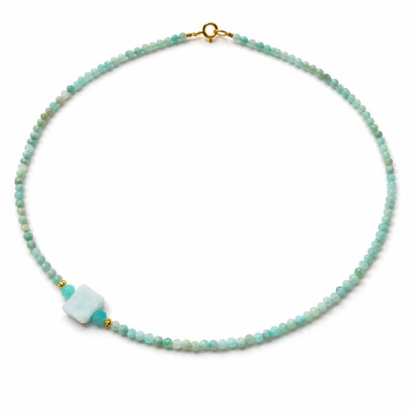 Colier din Amazonite