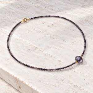 Colier din Tanzanite