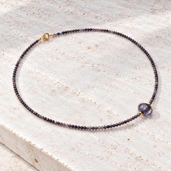 Colier din Tanzanite