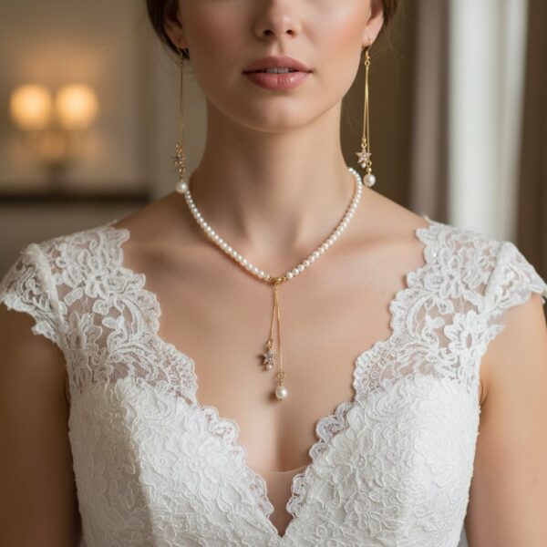 Colier din perle naturale Celeste Pearl