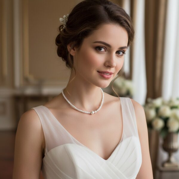 Colier din perle naturale Central Pearls