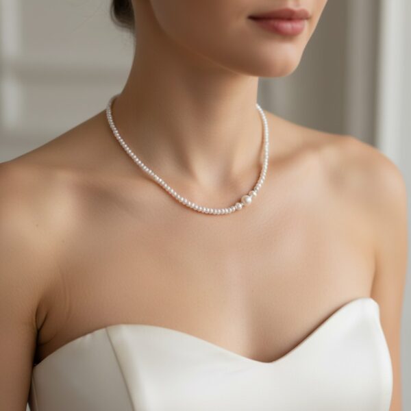 Colier din perle naturale Central Pearls
