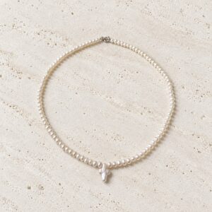 Colier din perle Cross Pearl