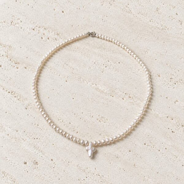 Colier din perle Cross Pearl Colier din perle Cross Pearl