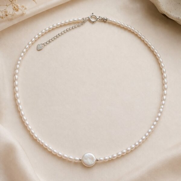 Colier din perle naturale Pure Coin