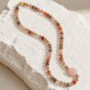 Colier din Agate de Botswana