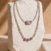 Colier dublu din Labradorite