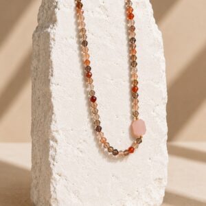 Colier din Agate de Botswana