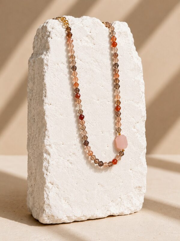 Colier din Agate de Botswana