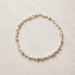 Colier din perle naturale neregulate